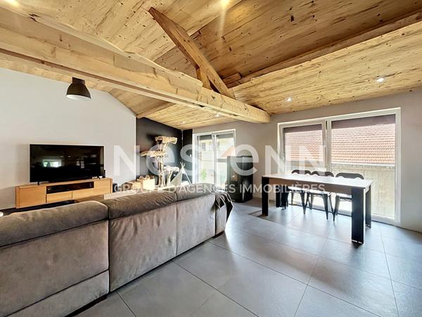 À découvrir sans tarder : Superbe Duplex 4 pièces de 84 m² à Chaffois !