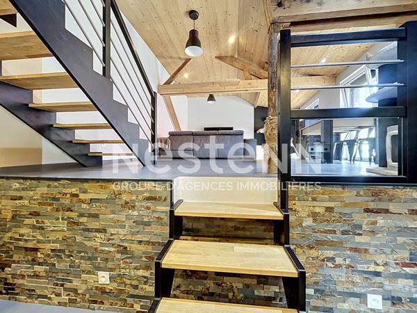 À découvrir sans tarder : Superbe Duplex 4 pièces de 84 m² à Chaffois !