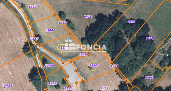 À vendre Terrain 822 m² - Marcillac-vallon 12330