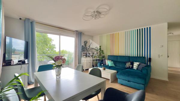 APPARTEMENT 3 PIÈCES 61,63M2 À JUVISY SUR ORGE, RÉSIDENCE DE STANDING AVEC BALCON, DEUX PARKING ET CAVE