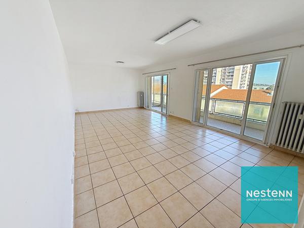 T4 dernier étage 90 m² ? 3 chambres ? double balcon ? grand garage ? Bergson calme