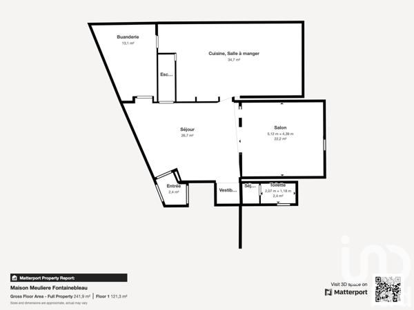 Maison à vendre 7 pièces 211 m² Fontainebleau