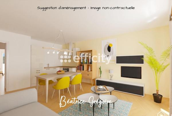 Appartement 3 pièces - 62 m²