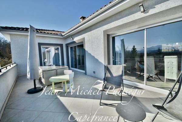 Dpt Haute Garonne (31), à vendre SAINT GAUDENS Maison de 230m2 Terrain de 1500m2, vue Pyrénées