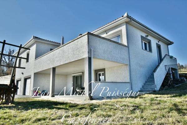 Dpt Haute Garonne (31), à vendre SAINT GAUDENS Maison de 230m2 Terrain de 1500m2, vue Pyrénées