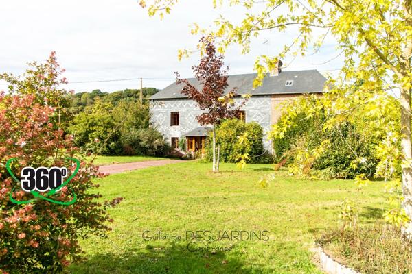 À vendre – Propriété avec gîte et dépendance sur terrain arboré LIVAROT – Normandie