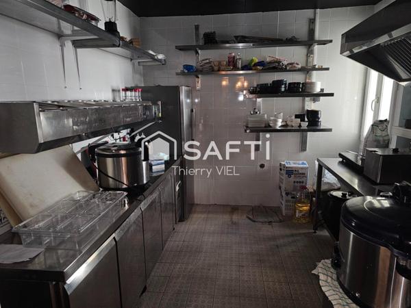 A VENDRE FDC RESTAURANT RENOVE ET EQUIPE