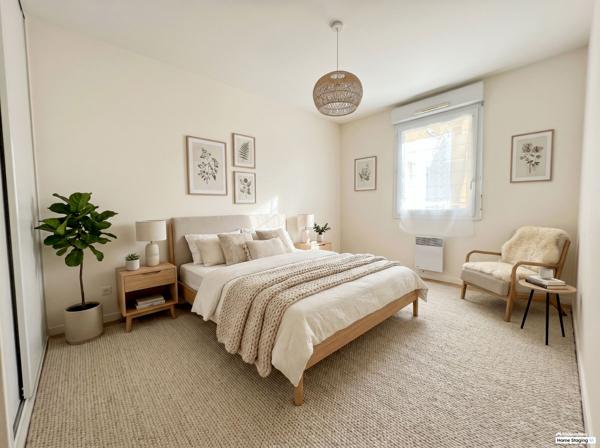 Appartement 2 pièces 45 m² à La Roche-sur-Yon, idéal investissement ou premier achat