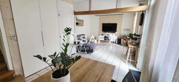 Maison rénovée, 3p, 2 chambres