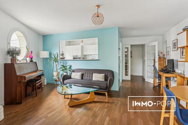 Appartement T3 lumineux de 67 m² avec loggia et box sécurisé au cœur de Puteaux