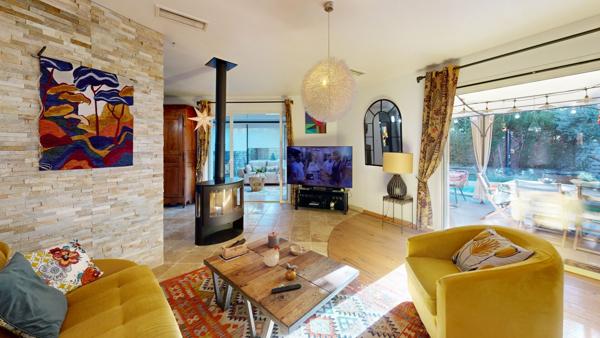 Saint-André-de-Roquelongue, Villa 147 m², 4 chambres, Suite parentale, Piscine chauffée, Terrain 1200 m²