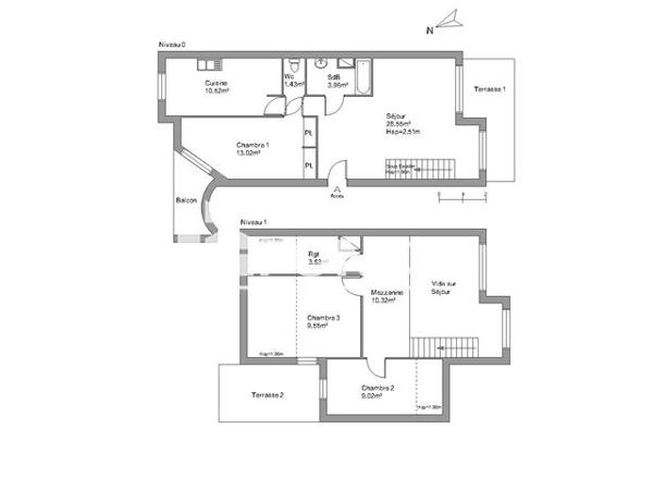 Location Appartement 4 pièces 90.2 m² - 288 BOULEVARD GEORGES RICHARD Toulon 83000