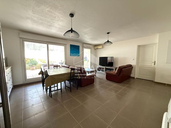 A VENDRE 13011 LA VALENTINE APPARTEMENT TYPE 3 DE 60 M² AVEC JARDIN DE 100M² DEUX PARKINGS