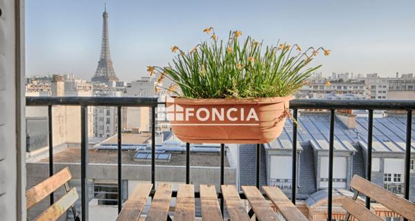 À vendre Appartement 3 pièces 63.5 m² - Paris 75015