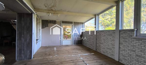 Maison ancienne avec terrain et garage