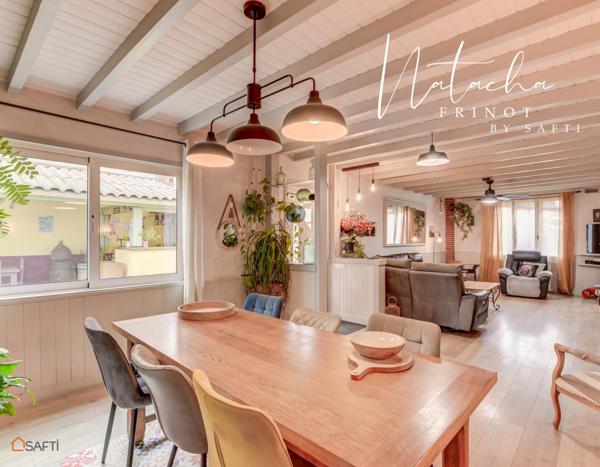 Maison de charme avec grand TERRAIN et GARAGE - proche centre ville – Fronton (31620)