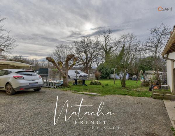 Maison de charme avec grand TERRAIN et GARAGE - proche centre ville – Fronton (31620)