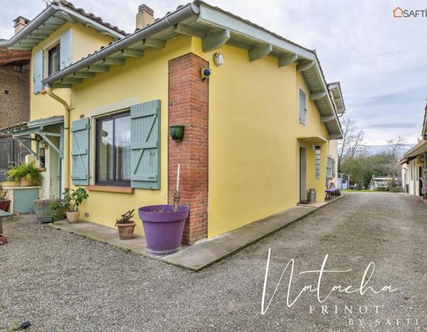 Maison de charme avec grand TERRAIN et GARAGE - proche centre ville – Fronton (31620)