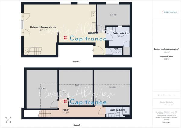 Appartement à vendre 5 pièces FRONTENEX (73)