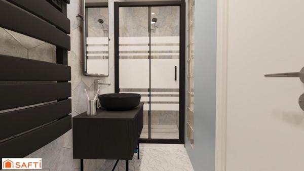 Appartement 2 pièces avec stationnement proche frontière !