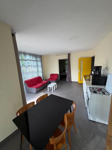 Appartement T2 meublé en RDC avec extérieur