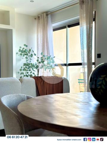 Chalon-sur-Saône (71100) Appartement T4 avec vue unique | Centre-ville Chalon-sur-Saône | Spa | Balcon