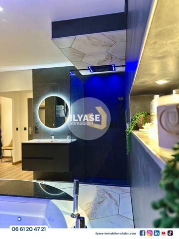 Chalon-sur-Saône (71100) Appartement T4 avec vue unique | Centre-ville Chalon-sur-Saône | Spa | Balcon