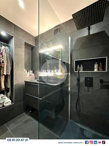 Chalon-sur-Saône (71100) Appartement T4 avec vue unique | Centre-ville Chalon-sur-Saône | Spa | Balcon