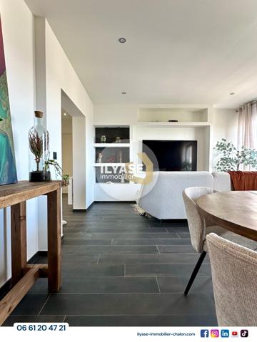 Chalon-sur-Saône (71100) Appartement T4 avec vue unique | Centre-ville Chalon-sur-Saône | Spa | Balcon