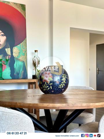 Chalon-sur-Saône (71100) Appartement T4 avec vue unique | Centre-ville Chalon-sur-Saône | Spa | Balcon