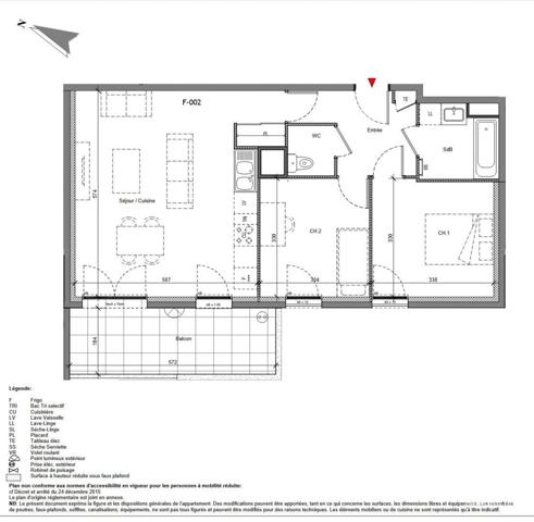Appartement à vendre 3 pièces 64 m² Voreppe