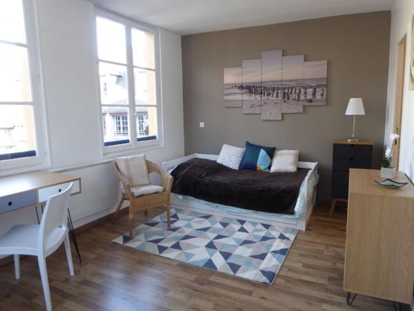 Location Appartement 1 pièce Rouen (76000) - Studio meublé à deux pas de la Place du Général de Gaulle