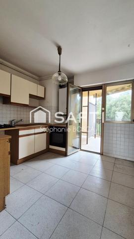 T4 À RÉNOVER, 2 TERRASSES, 2ème ÉTAGE AVEC ASCENSEUR