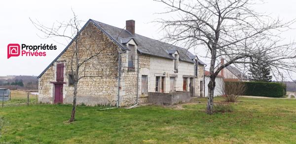 Propriété (ferme) avec 2 longères 330 m² + dépendances 640 m² et 20 ha de terre
