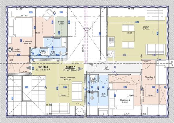 Grange rénovée - Fort potentiel - Abrest