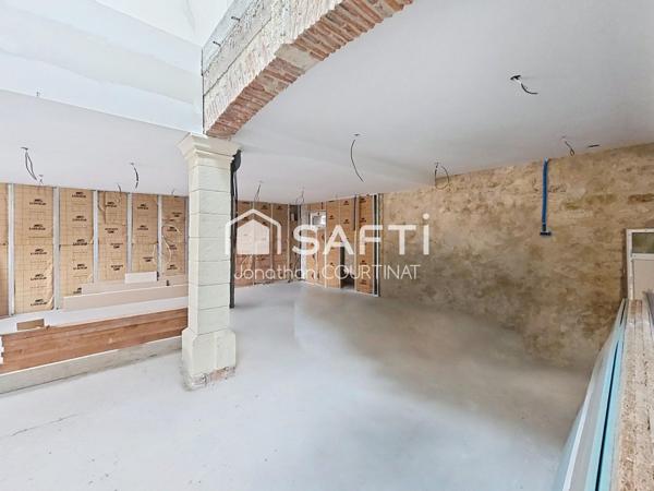 Grange rénovée - Fort potentiel - Abrest