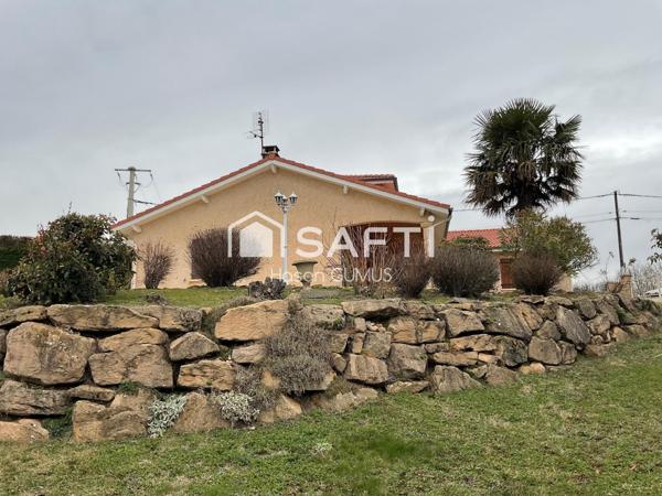 Maison lumineuse de 99 m² avec piscine et un vaste terrain ,vrai coin de paradis