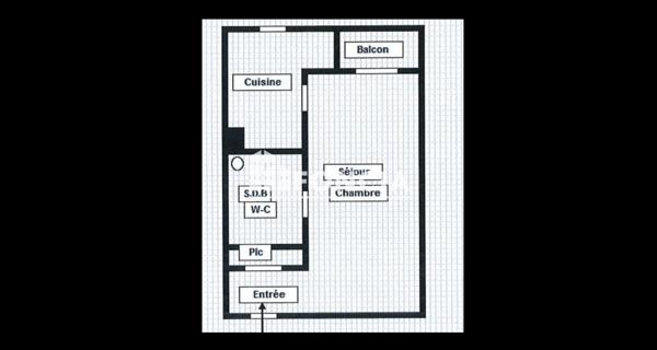 À vendre Studio 28.22 m² - Poitiers 86000