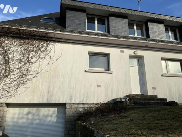 A VENDRE MAISON sur sous-sol centre ELVEN +terrain divisible de 1000 m2