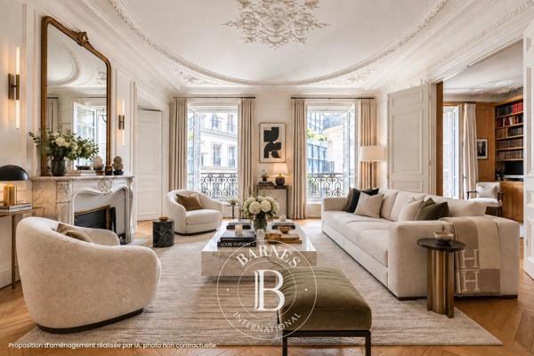 Paris 8ème, Appartement 3 Chambres -  135 m² à vendre