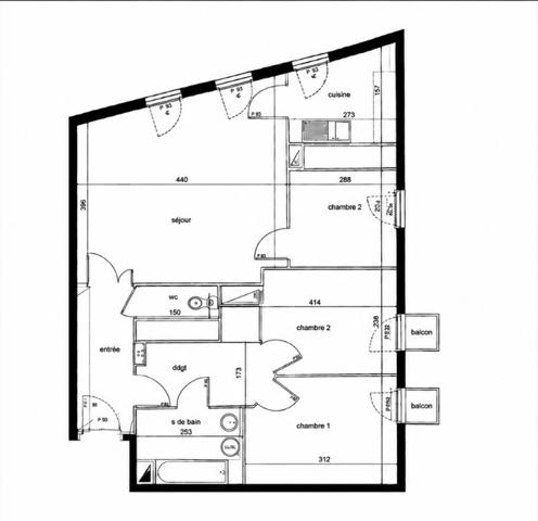 Appartement à vendre 4 pièces 74 m² Saint-Germain-en-Laye