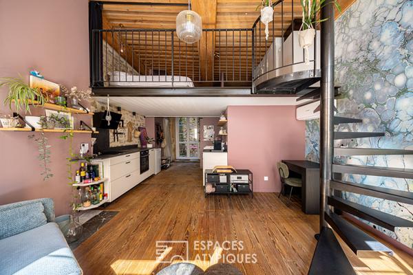 Appartement rénové avec terrasse à la lisière de la Croix-Rousse