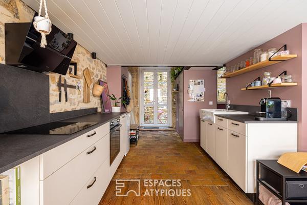Appartement rénové avec terrasse à la lisière de la Croix-Rousse