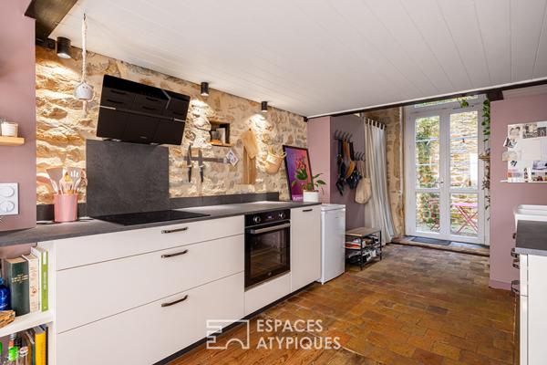 Appartement rénové avec terrasse à la lisière de la Croix-Rousse