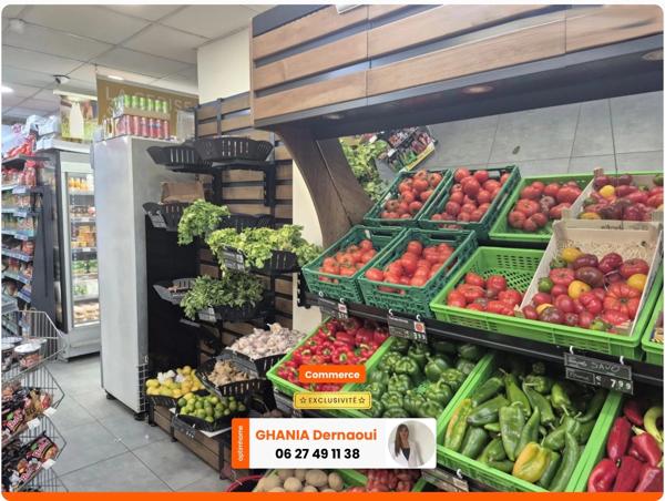Fonds de commerce à vendre  COMMERCE ALIMENTATION / BOUCHERIE / SUPÉRETTE – 208 M² – 1,5 M€ DE CA NOISY LE SEC (93)