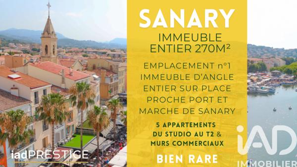 Immeuble à vendre 270 m² Sanary-sur-Mer