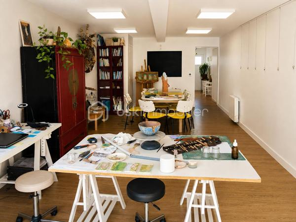 Vous recherchez un espace professionnel fonctionnel, modulable et agréable, permettant de travailler toit en bénéficiant d'un véritable espace de pause.

Découvrez ce local situé à Fréhel, offrant de nombreuses possibilités d'aménagement : bureaux, activités artisanale, showroom, atelier, stockage, salle de réunion ...

Au RDC :
-une pièce de 12m²: idéale pour un accueil clientèle, un hall d'exposition ou un showroom
-grande pièce de 30m² : espace modulable pouvant être aménagé comme vous le souhaitez
-WC adapté PMR
-garage de 20m² : idéal pour le stockage de matériel, marchandises, archives, ou véhicules

A l'étage :
-un véritable espace de pause déjeuner et bureau personnel
-belle terrasse extérieur, agréable, pour les pauses cafés
-Pièce de 30m² aménagée comme un espace de déjeuner et repos (coin cuisine et repas)
-Poêle à bois pour le confort

Une visite ? contactez moi rapidement.