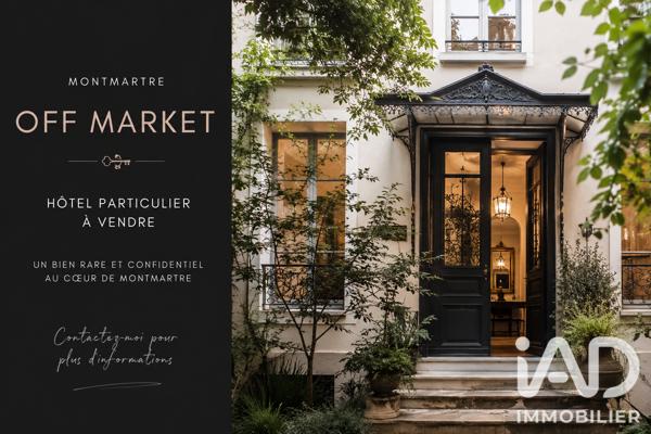 Maison à vendre 8 pièces 350 m² Paris 18