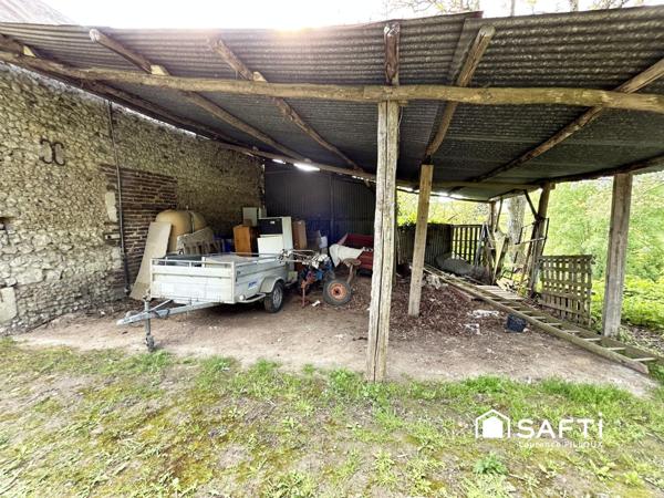 Maisonnette et dépendances en campagne