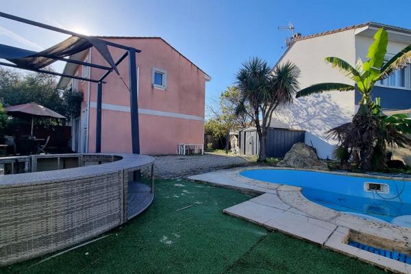 Maison 4 pièces de 75m² avec jardin piscine Mérignac Capeyron Le Minon